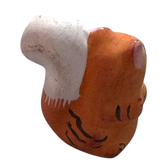 Native American Signed Figure Squirrel Figure Pottery Acoma Indian Pottery 2" - Picture 3 of 6